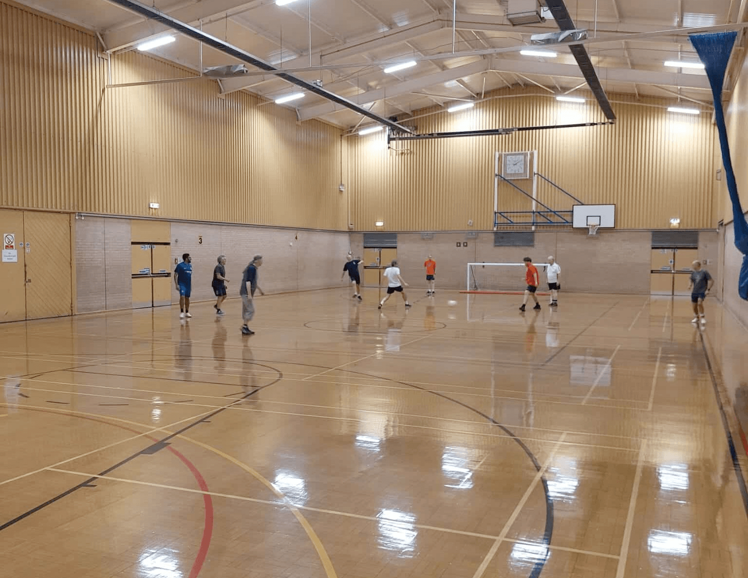 Walking football session