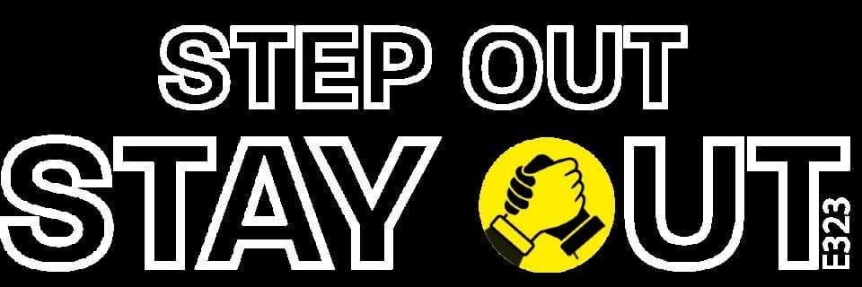 Step Out Stay Out Logo